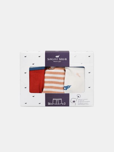 КОМПЛЕКТ ОТ 3 ЧИФТА БОКСЕРКИ 