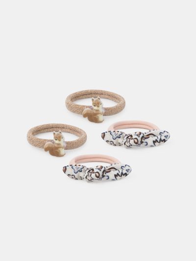 КОМПЛЕКТ 4 БРОЯ ЛАСТИЦИ ЗА КОСА 