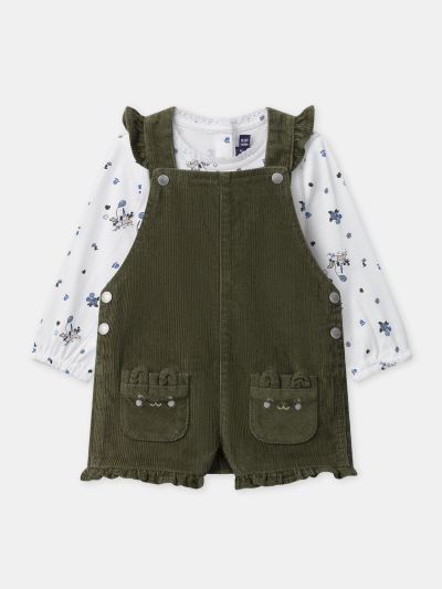 БЕБЕШКИ КОМПЛЕКТ ОТ СУКМАН, БОДИ И ЧОРАПОГАЩИ 