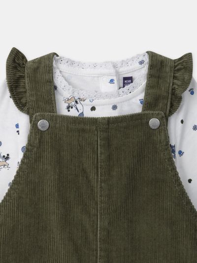 БЕБЕШКИ КОМПЛЕКТ ОТ СУКМАН, БОДИ И ЧОРАПОГАЩИ 