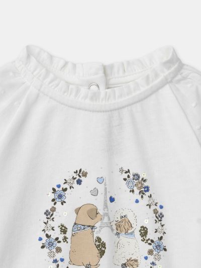 БЛУЗА ЗА БЕБЕ МОМИЧЕ 