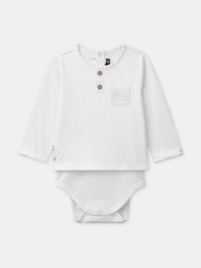 БОДИ БЛУЗА С МОТИВ ЗА БЕБЕ МОМЧЕ