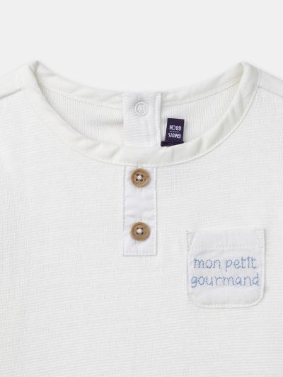 БОДИ БЛУЗА С МОТИВ ЗА БЕБЕ МОМЧЕ