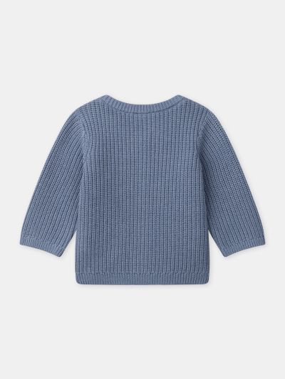 ПЛЕТЕНА ЖИЛЕТКА ЗА БЕБЕ МОМЧЕ 