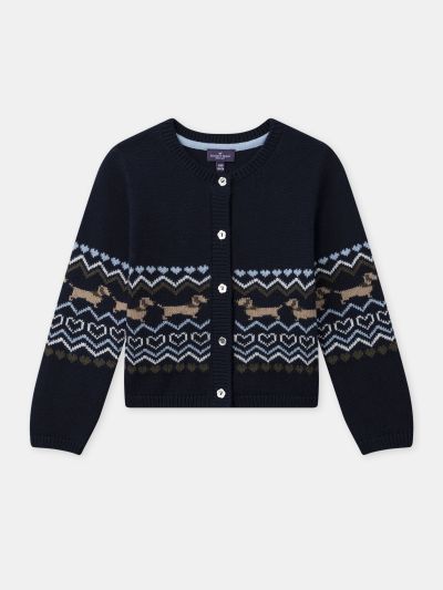 ПЛЕТЕНА ЖИЛЕТКА ЗА МОМИЧЕ 