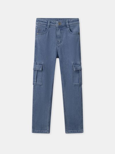 КАРГО ПАНТАЛОН SLIM ЗА МОМЧЕ 