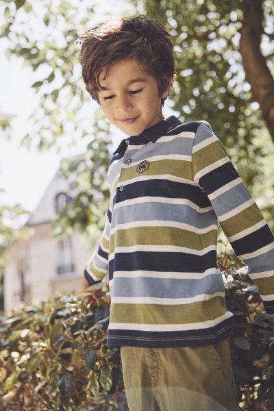 ПОЛО ТИШЪРТ С ДЕСЕН ЗА МОМЧЕ 