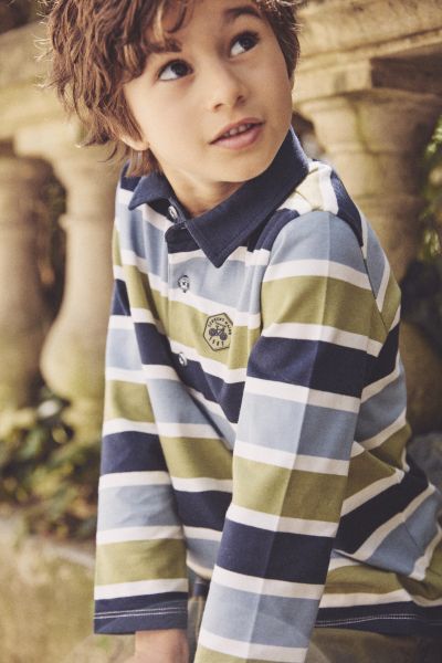 ПОЛО ТИШЪРТ С ДЕСЕН ЗА МОМЧЕ 