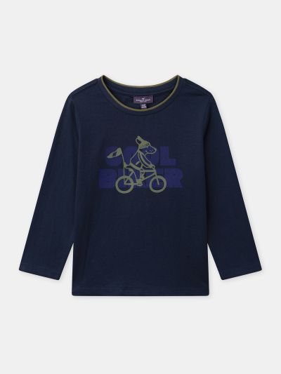 БЛУЗА С МОТИВ ЗА МОМЧЕ 