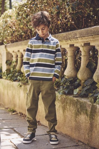 ПАНТАЛОН  ЗА МОМЧЕ В ЦВЯТ КАКИ 