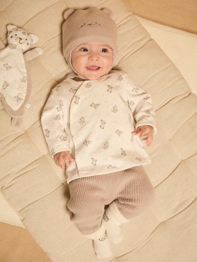 КОМПЛЕКТ ОТ ТРИ ЧАСТИ ЗА НОВОРОДЕНИ 