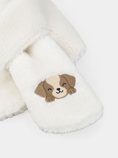 ШАЛ ОТ ПЛЕТИВО ЗА БЕБЕ МОМЧЕ