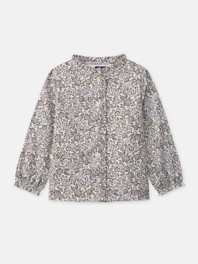 ДЕТСКА РИЗА С ФЛОРАЛЕН ДЕСЕН 