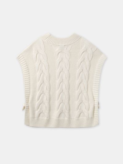 ДЕТСКО ПОНЧО ОТ РЕЛЕФНА ПЛЕТКА 