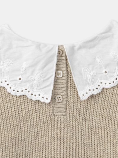 ПУЛОВЕР ЗА МОМИЧЕ С ЯКА