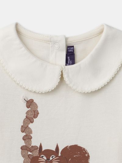 БЛУЗА ЗА МОМИЧЕ С МОТИВ 