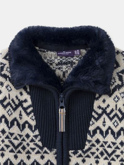 ЖАКАРДОВА ЖИЛЕТКА ЗА МОМЧЕ