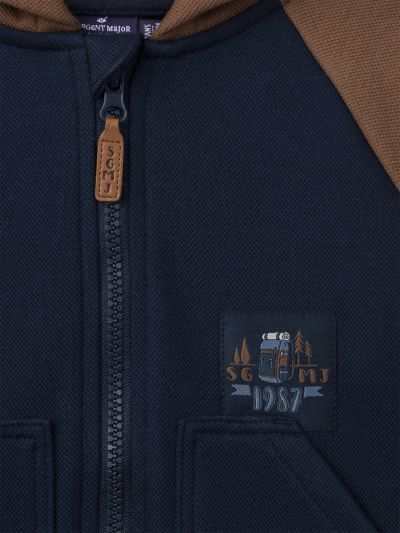 ПОЛАРЕН СУИЧЪР С ЦИП И КАЧУЛКА ЗА МОМЧЕ  