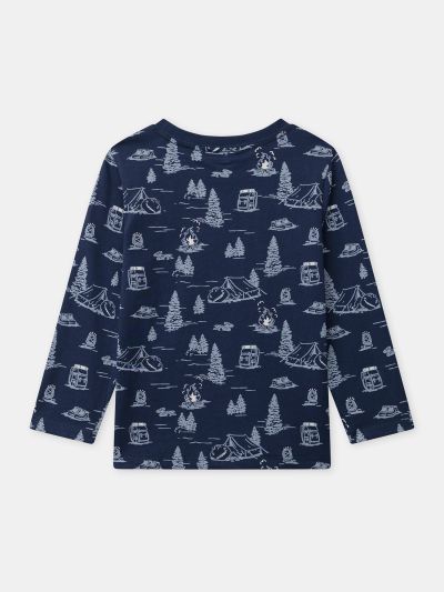 БЛУЗА С ДЕСЕН ЗА МОМЧЕ 