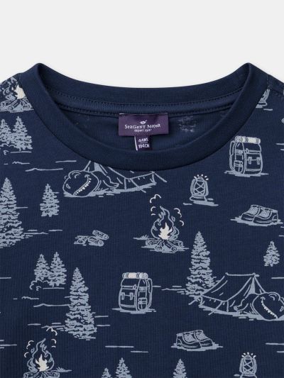 БЛУЗА С ДЕСЕН ЗА МОМЧЕ 