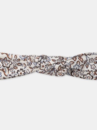 ЛЕНТА ЗА КОСА С ФЛОРАЛЕН ДЕСЕН ЗА БЕБЕ МОМИЧЕ