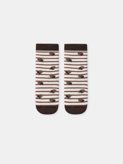 КОМПЛЕКТ ОТ ТРИ ЧИФТА ЧОРАПИ ЗА БЕБЕ МОМЧЕ 