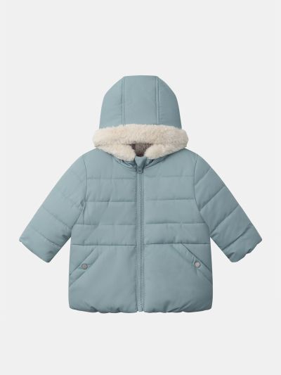 ДВУЛИЦЕВО ЯКЕ С КАЧУЛКА  ЗА БЕБЕ МОМИЧЕ 