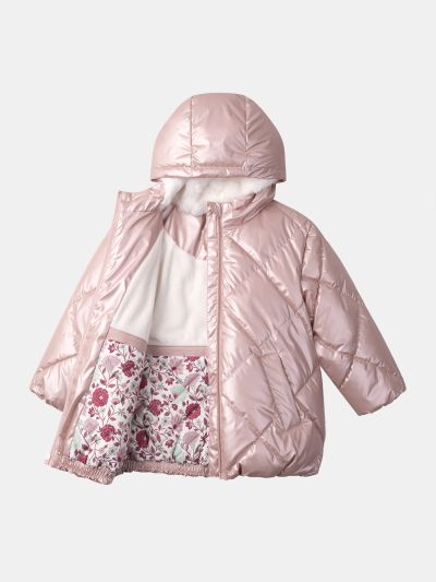 ПУХЕНО ЯКЕ ЗА МОМИЧЕ С КАЧУЛКА