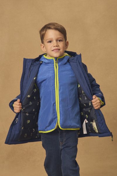 ПАРКА С КАЧУЛКА 3 В 1 ЗА МОМЧЕ  