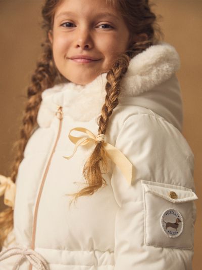 ДЕТСКО ПУХЕНО ЯКЕ С КАЧУЛКА 