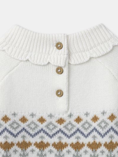 ПУЛОВЕР С ДЕСЕН БЕБЕ МОМИЧЕ  