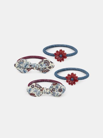 КОМПЛЕКТ 4 БРОЯ ЛАСТИЦИ ЗА КОСА 