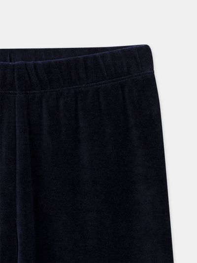 ЧЕРВЕНО-СИНЯ КАДИФЕНА ПИЖАМА ЗА МОМЧЕ