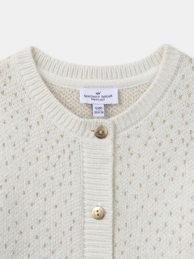 Жилетка  със златни бродерии за момичета