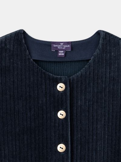 ТЪМНОСИН КАДИФЕН КОЛЕДЕН ГАЩЕРИЗОН ЗА МОМИЧЕТА