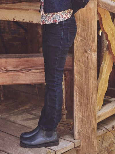 Дънки в синьо за момиче