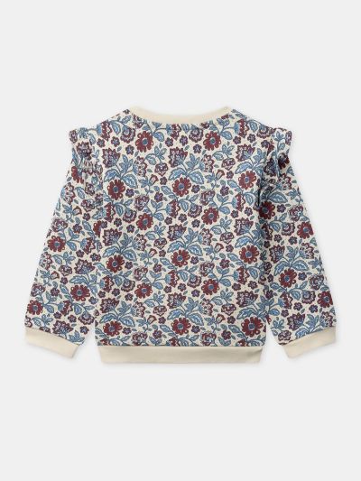 Блуза с флорален принт за момиче