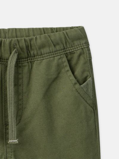 РЕГУЛИРУЕМ ПАНТАЛОН В ЦВЯТ КАКИ ЗА БЕБЕ МОМЧЕТА