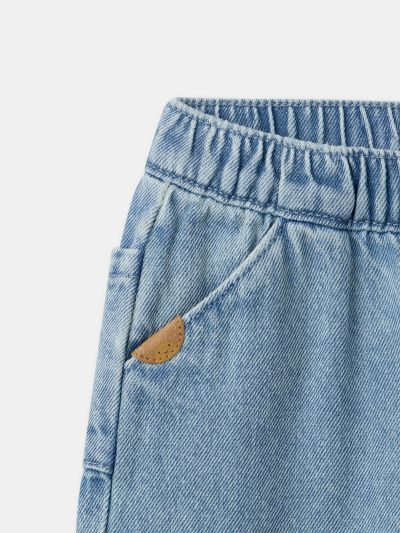 Дънков панталон за бебе момче