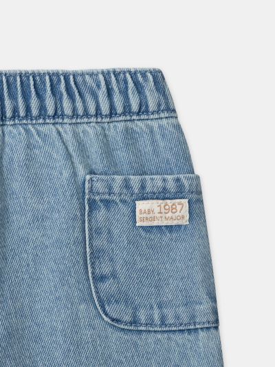 Дънков панталон за бебе момче