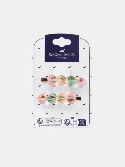 КОМПЛЕКТ ОТ 2 ФИБИ СЪС СЪРЦА ЗА МОМИЧЕ