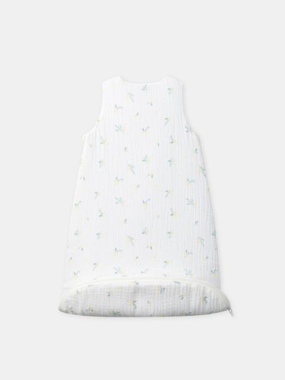 СПАЛЕН ЧУВАЛ С ПРИНТ ЛИСТА ЗА НОВОРОДЕНО МОМИЧЕ