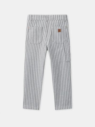 ДЕТСКИ ПАНТАЛОН НА  СИВИ РАЙЕТА ЗА МОМЧЕ