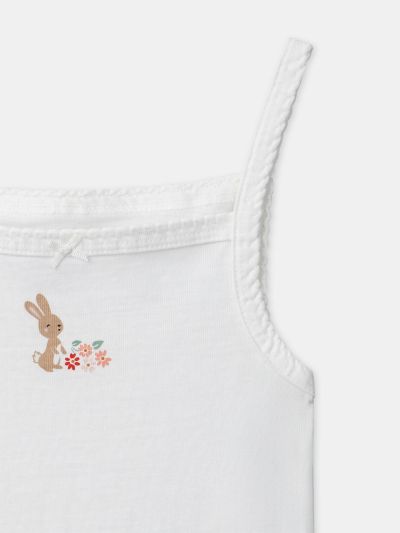 КОМПЛЕКТ ОТ 2 БРОЯ ДЕТСКИ ПОТНИКА С МОТИВ ЗАЙЧЕ ЗА МОМИЧЕ